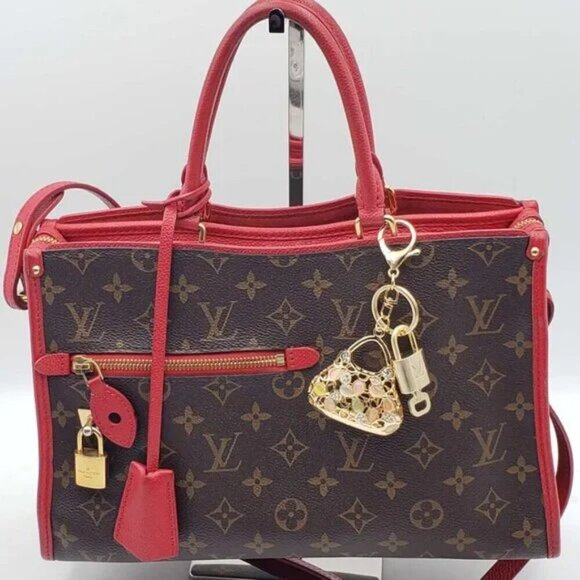 Authentic Louis Vuitton Lock & Key with unbranded Bagcharm, Keycharm, Keychain